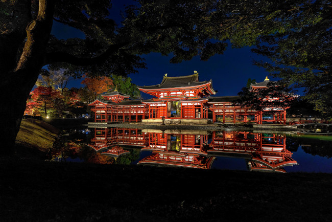 Обои картинки фото города, замки Японии, простор