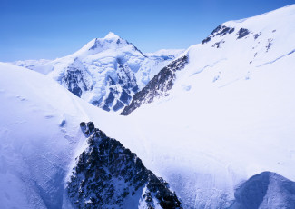 Картинка природа горы снег