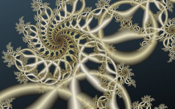 Картинка 3д+графика фракталы+ fractal фрактал