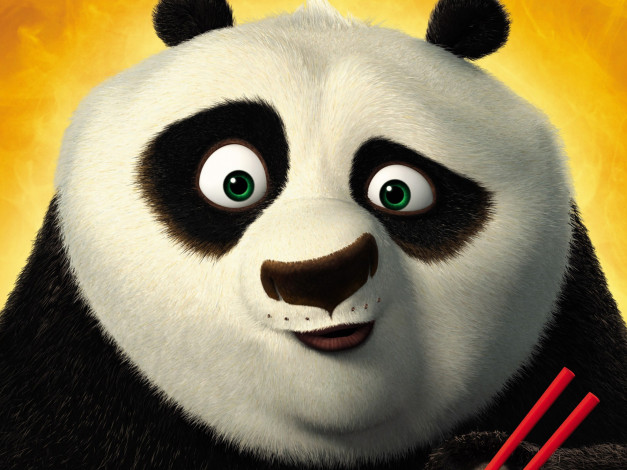 Обои картинки фото мультфильмы, kung fu panda 2, kung, fu, panda, кунг-фу, панда