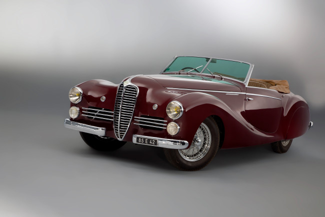 Обои картинки фото автомобили, классика, 1950г, 801610, by, saoutchik, delahaye, 135, ms, cabriolet