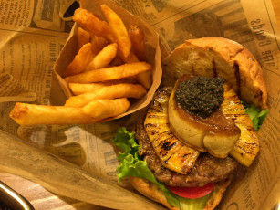 Картинка еда бутерброды +гамбургеры +канапе бургер картошка