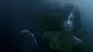 Картинка фэнтези девушки русалка рыбы подводное царство утопленница море девушка