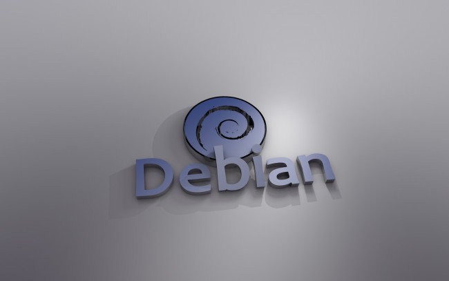 Обои картинки фото компьютеры, debian, логотип, фон