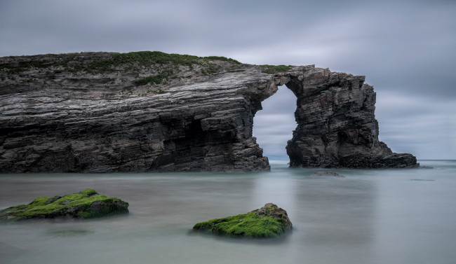Обои картинки фото природа, побережье, скала, море