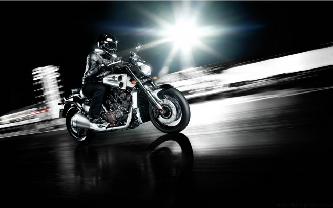 Обои картинки фото мотоциклы, yamaha, vmax, motorcycle