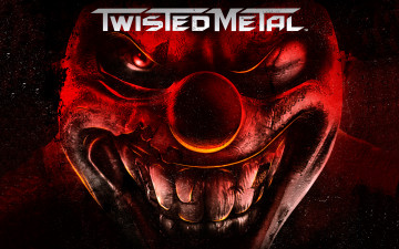 обоя twisted metal, видео игры, клоун