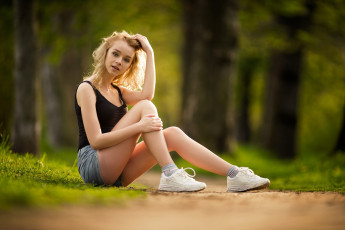 Картинка девушка девушки -unsort+ блондинки +светловолосые milan r модель