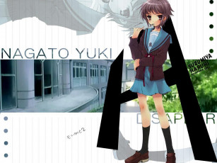 Картинка аниме the melancholy of haruhi suzumiya