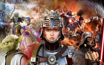 Картинка soul calibur iv видео игры soulcalibur