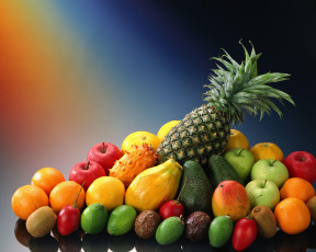 обоя fresh, fruit, еда, фрукты, ягоды, натюрморт