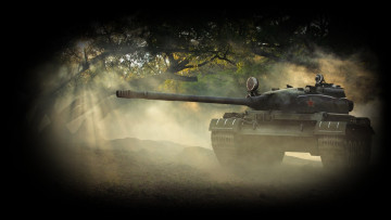 Картинка world of tanks видео игры мир танков туман рассвет танк