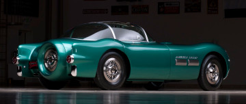 обоя pontiac bonneville gxp concept 1954, автомобили, pontiac, bonneville, gxp, concept, 1954, чёрный, фон