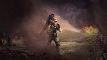 Картинка видео+игры battalion+wars рпг фон мужчина