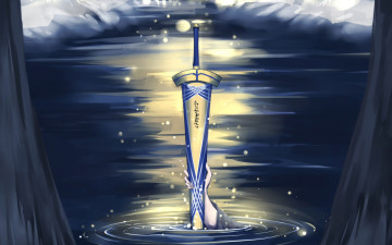 Картинка аниме fate stay+night +grand+order +apocrypha меч