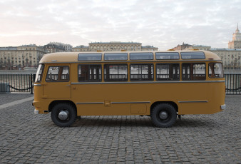 Картинка паз-+672 автомобили автобусы паз- 672 автобус ретро город