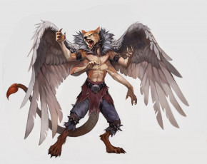 Картинка видео+игры pathfinder +wrath+of+the+righteous персонаж крылья