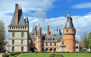 обоя chateau de maintenon, france, города, замки франции, chateau, de, maintenon