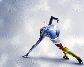 Картинка спорт конькобежный