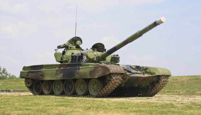 Обои картинки фото 84, техника, военная, вс, сербии, основной, боевой, танк