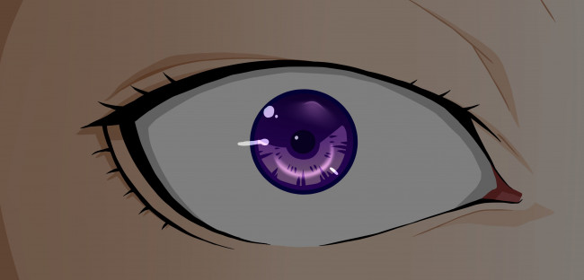 Обои картинки фото аниме, bakemonogatari, глаз
