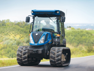 Картинка техника тракторы+на+гусенецах new holland