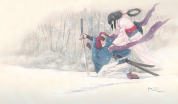 Картинка аниме rurouni+kenshin бродяга кэнсин
