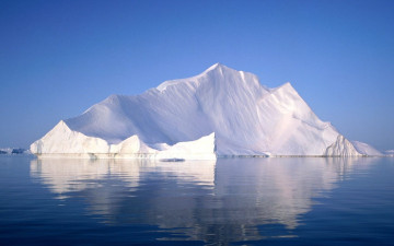 обоя природа, айсберги, ледники