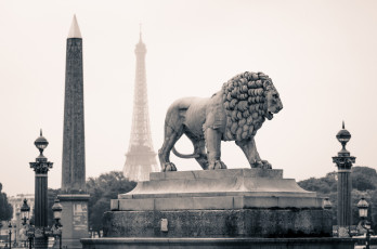 обоя paris, france, города, париж, франция, статуя, лев