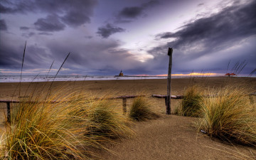 Картинка природа побережье песок пейзаж берег небо