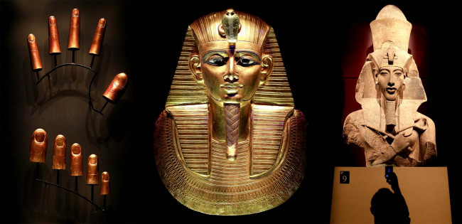 Обои картинки фото amenhotep, iv, разное, рельефы, статуи, музейные, экспонаты, фараон