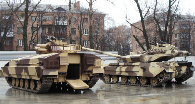 Обои картинки фото техника, военная, машина, пехоты, украина, бмпт-64