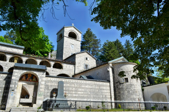 Картинка Черногория цетине города православные церкви монастыри монастырь