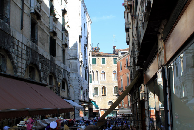 Обои картинки фото города, венеция , италия, улочка, узкая
