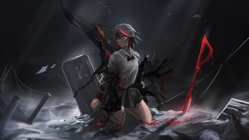 обоя аниме, kill la kill, ryuko, matoi