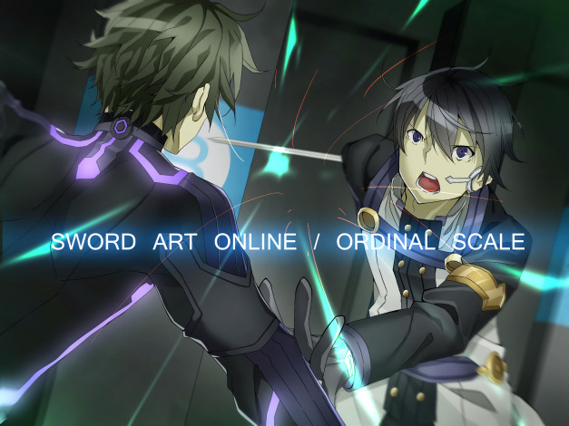 Обои картинки фото аниме, sword art online, мастера, меча, онлайн