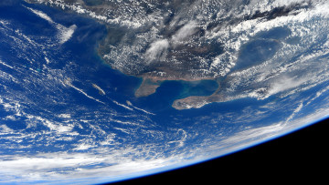 обоя космос, земля, венесуэла, и, колумбия, из, космоса