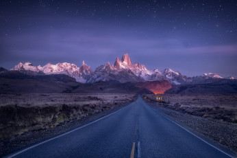 Картинка природа дороги аргентина скалы трасса