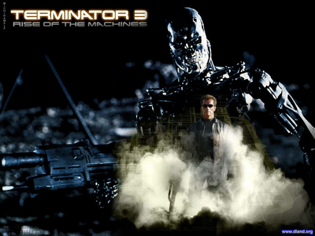 Обои картинки фото кино, фильмы, terminator, rise, of, the, machines