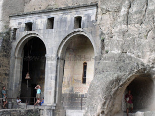 обоя georgia, vardzia, города, исторические, архитектурные, памятники