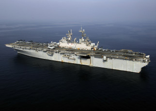 обоя uss, iwo, jima, lhd, корабли, грузовые, суда, корабль, десантный