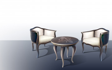 Картинка векторная+графика интерьер комната мебель