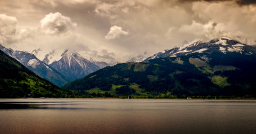Картинка природа реки озера озеро горы пейзаж