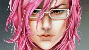 Картинка аниме bleach портрет очки взгляд парень
