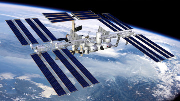 Картинка космос космические корабли станции космическая станция