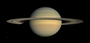 Картинка космос сатурн кольца планета