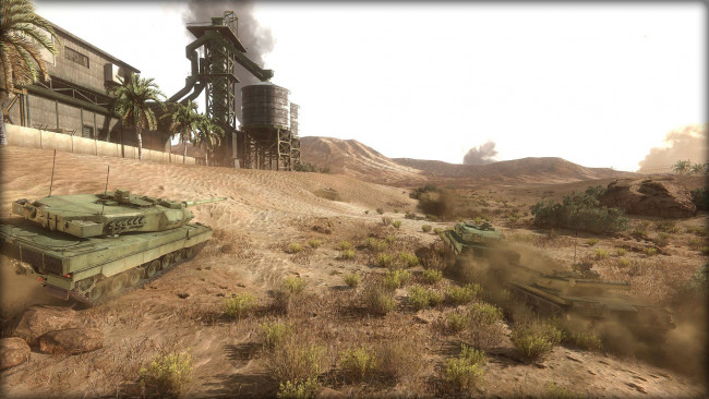 Обои картинки фото видео игры, armored warfare, танки, завод