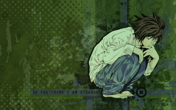 Картинка аниме death+note персонаж