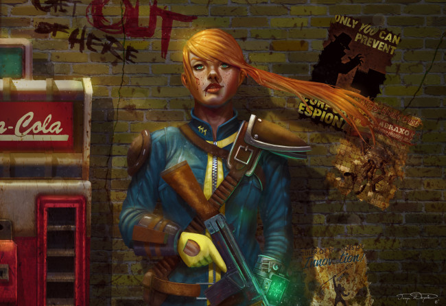 Обои картинки фото видео игры, fallout 4, персонаж