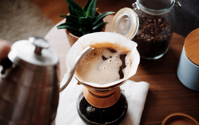 Обои картинки фото еда, кофе,  кофейные зёрна, пенка, чашка